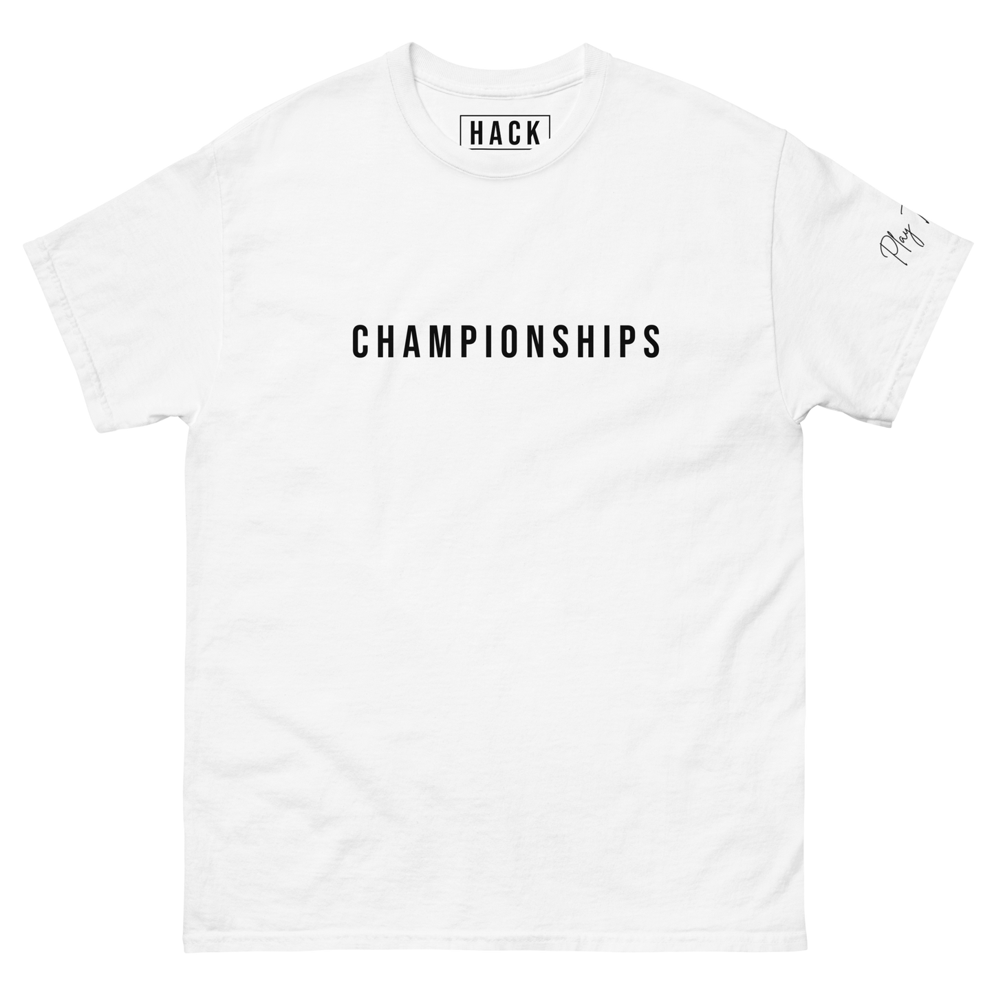 CHAMPIONSHIPS classic tee