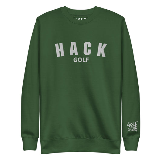 HACK Masters Embroidered Crewneck